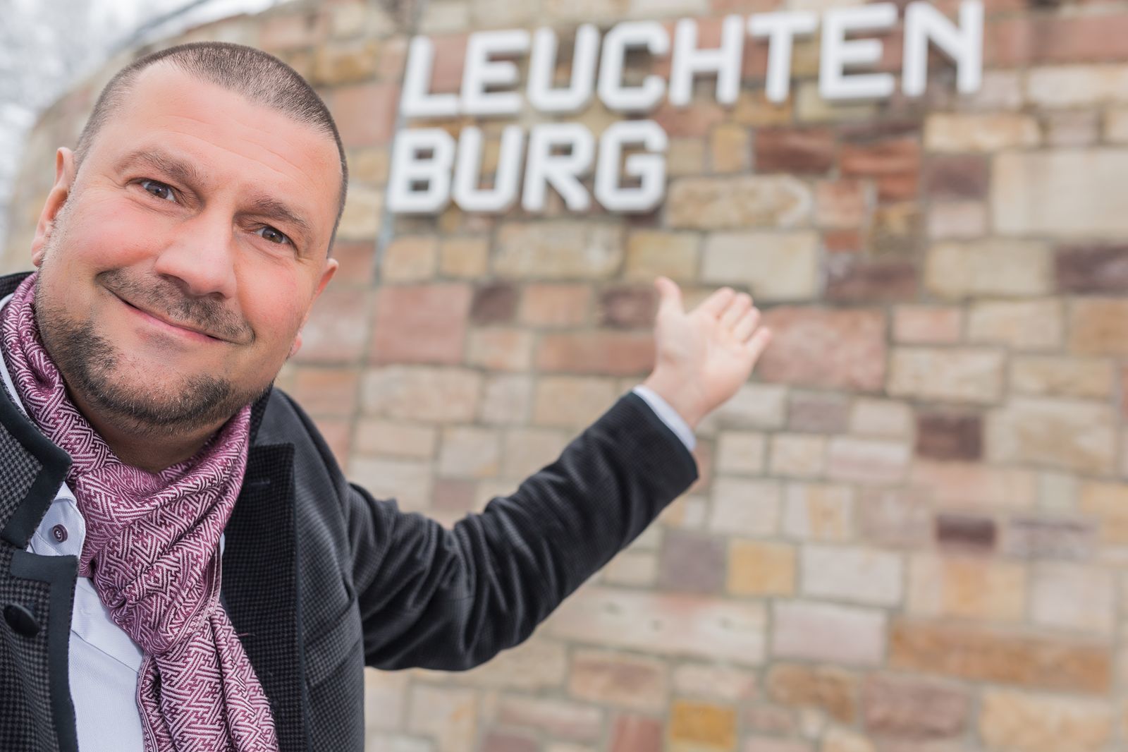 Sven Erik Hitzer, Stifter und Vorstand der Stiftung Leuchtenburg