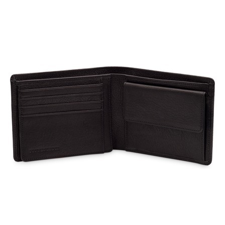 Auch in schwarz wirkt diese Geldbörse sehr edel und hochwertig.