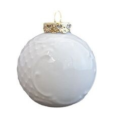 Lindner Porzellan Weihnachtskugel 6 cm