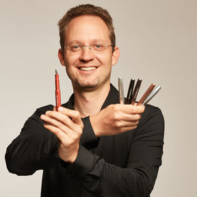 Besondere Haptik, cooles Design und einen kraftvollen Schwung, das schätzt auch Christian aus unserem IT Team. 