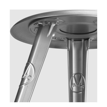 ROWAC Schemel Hocker Naked Steel