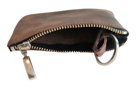 papoutsi Schlüsseletui aus Leder Abb. mocca