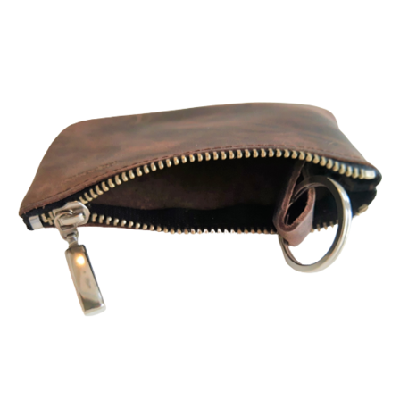 papoutsi Schlüsseletui aus Leder Abb. mocca