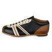 Liga Ledersneaker Kalbsleder schwarz/ cognac / cremeweiß Produktnummer: 855.01122