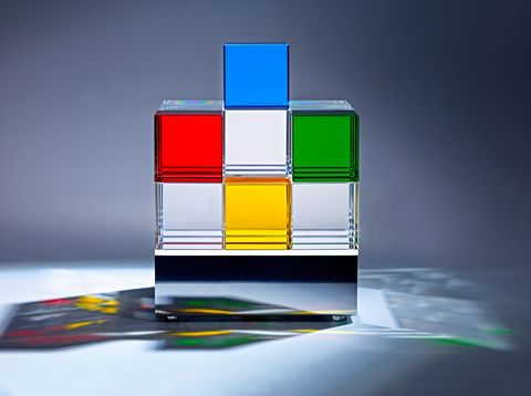 Cubelight Tischleuchte Mathias Schifferdecker
