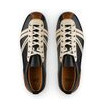 Liga Ledersneaker Kalbsleder schwarz / cognac / cremeweiß Produktnummer: 855.01122