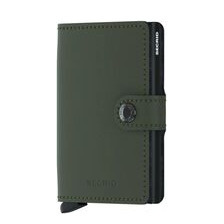 Stil: Matte Green Black Secrid Miniwallet