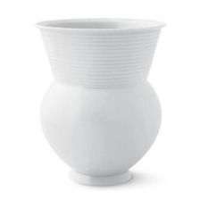 Vase Halle, mit gerilltem Hals, Design Marguerite Friedländer