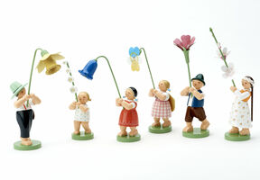 Wendt & Kühn Blumenkinder und Freunde Junge mit Mohnblume 