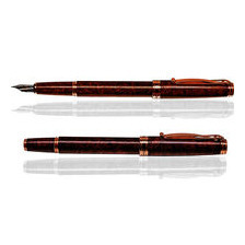 Füllfederhalter Natura Amboina Maser  - Patrone/Konverter 