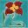 rote Blumen mit gelb