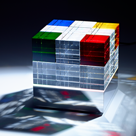 Cubelight Tischleuchte Mathias Schifferdecker