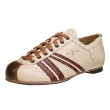 Lederschuh CLUB 813 cremeweiß/cognac, Zeha Berlin