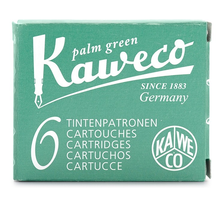 Kaweco Tintenpatronen 6er-Pack Palmengrün