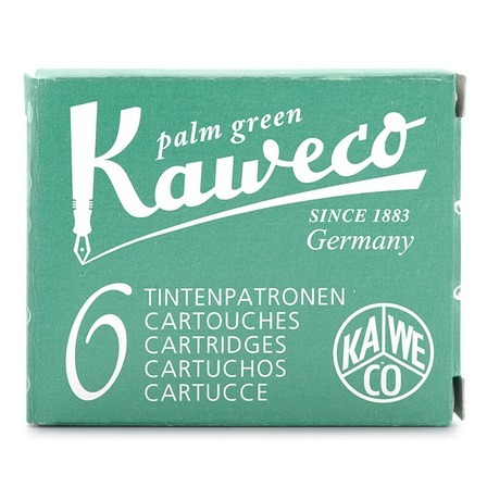 Kaweco Tintenpatronen 6er-Pack Palmengrün
