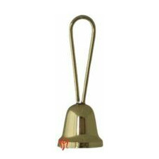 Tischglocke klein mit Bügelgriff, Messing