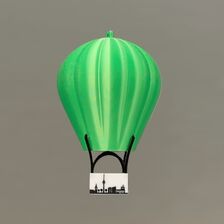 LED Heißluftballon Berliner Skyline