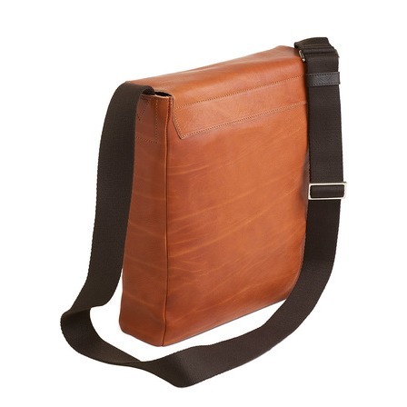 Umhängetasche Granada G natur von Sonnenleder, Rückseite