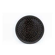 Ritz Tablett 1065 -  Ø 33 cm - schwarzer Grund, weiße Punkte und Kreuze