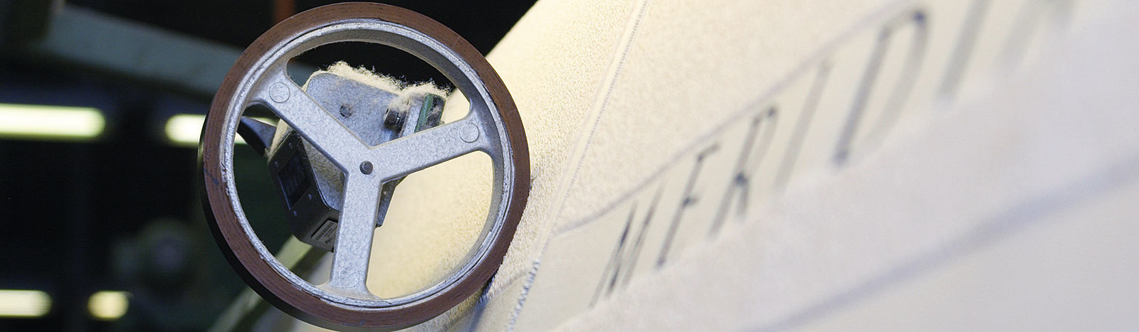 Bestickung der Bordüre