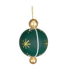 Historischer Christbaumschmuck aus Holz