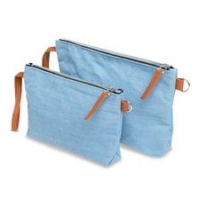 Größe: groß 26x18x5 cm,
Farbe: Hellblau Aufräumer - Utensilientasche