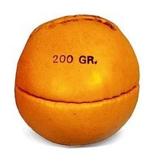 Wurfball Leder 200g