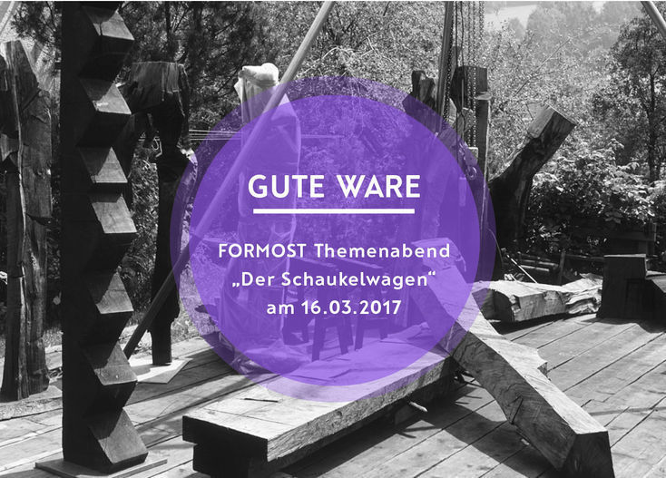 Bauhausgestalter Hans Brockhage entwarf den Schaukelwagen. Sein Enkel der Filmregisseur Moritz R. Schmidt ist bei uns zu Gast zum Themenabend