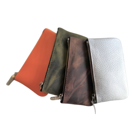 papoutsi Schlüsseletui aus Leder Abb. div. Farben