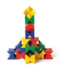 Naef Spiel farbige Holzbausteine mit Höckern
