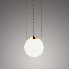 Bauhaus-Hängelleuchte mit Kette