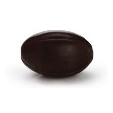 MINIRUGBYBALL aus Leder in mocca