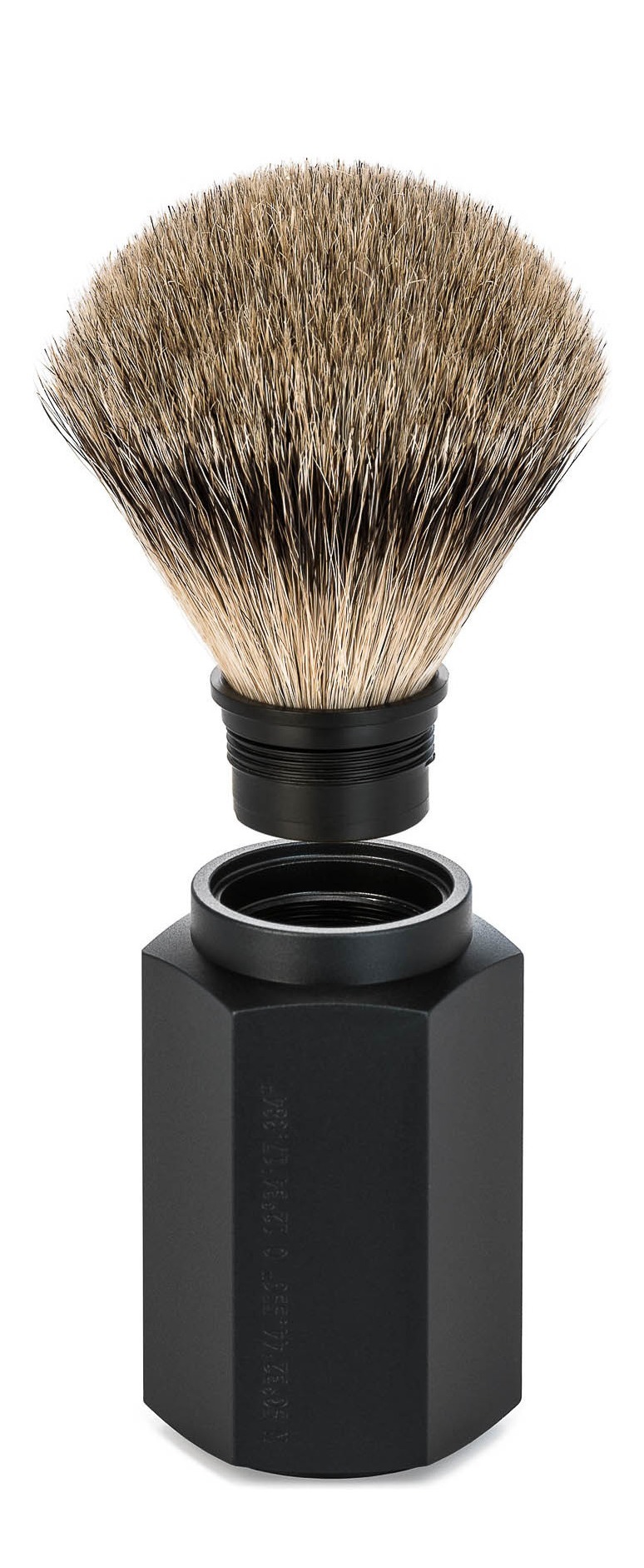 Mühle Rasierer Hexagon Anthrazit