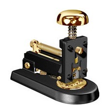 Tischhefter 23-Karat vergoldet