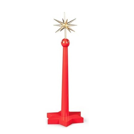 Adventsständer mit Kerzenhaltern und Stern für einen Adventskranz